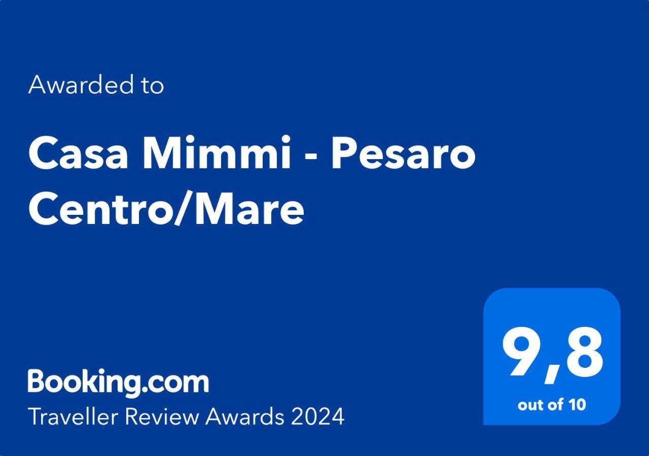 شقة La Casa Di Erika - Pesaro Centro-Mare المظهر الخارجي الصورة